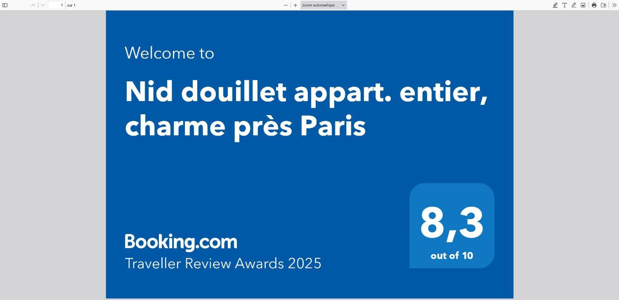 Charme Appartement Entier Pres Paris La Defense Nanterre 叙雷讷 外观 照片